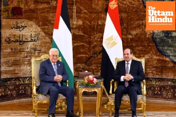 Palestinian, Egyptian Presidents urge immediate end to Israeli offensive in Gaza Palestinian, Egyptian Presidents urge immediate end to Israeli offensive in Gaza