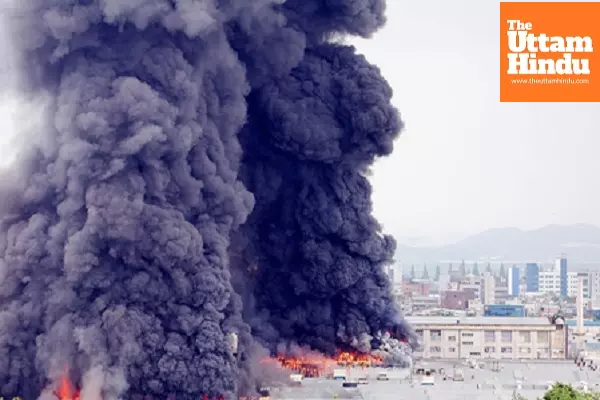 Massive fire devastates Kumho Tires plant in South Korea Massive fire devastates Kumho Tires plant in South Korea