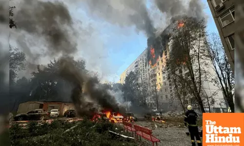 Russias Most Extensive Drone Attack on Ukraine : Launches Record 273 Drone Strike Resulting in Widespread Destruction