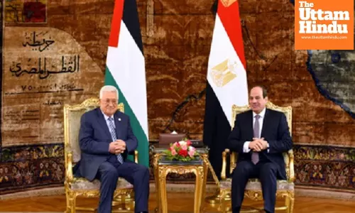 Palestinian, Egyptian Presidents urge immediate end to Israeli offensive in Gaza
