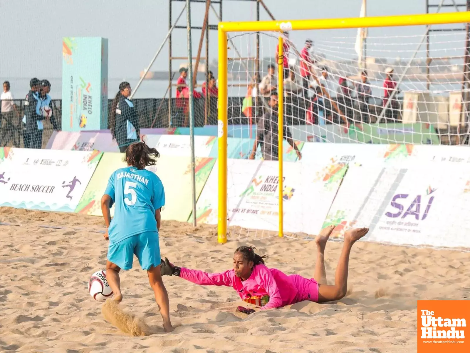 Khelo India Beach Games: Big wins for Goa, Gujarat, Kerala; non-coastal states stay brave in soccer Khelo India Beach Games: Big wins for Goa, Gujarat, Kerala; non-coastal states stay brave in soccer