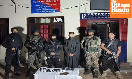 Two terror associates arrested with arms, ammunition in J&K’s Shopian