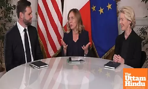 Meloni hosts trilateral talks between US & EU Amid Pope Leo XIV’s inaugural mass