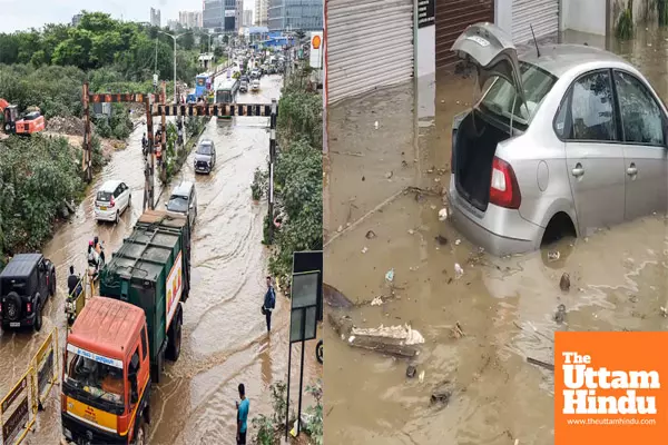 Bengaluru Drowns: 130mm Rainfall in 12 Hours Brings City to a Standstill Bengaluru Drowns: 130mm Rainfall in 12 Hours Brings City to a Standstill