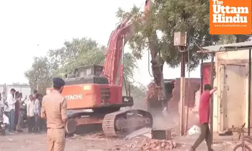 Over 8,000 Illegal Structures Demolished Near Chandola Lake in Crackdown on Bangladeshi Encroachments