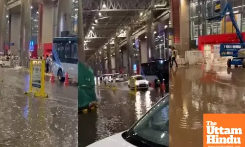 Pune International Airport Flooded After Just One Hour of Rain – Watch the Shocking Video