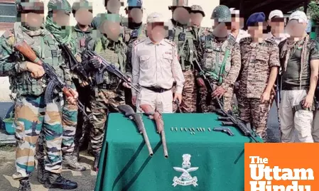 Security forces nab 29 militants, recover arms and ammunition in Manipur