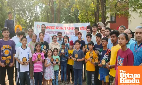 BBMB Launches Tree Plantation Drive Under Swachhata Pakhwada, Chairman Manoj Tripathi Inspires Children to Nurture Nature