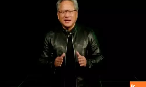 Naver founder, Nvidia CEO Jensen Huang discuss AI cooperation