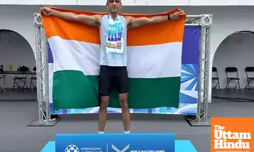 Army athlete Major Kadian bags four medals, including gold, in World Masters Games