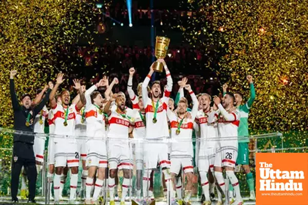 Stuttgart withstands late Bielefeld fightback for German Cup Stuttgart withstands late Bielefeld fightback for German Cup