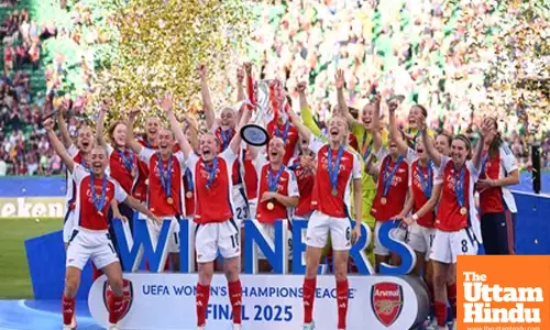 Arsenal beat Barcelona 1-0 to win Womens Champions League