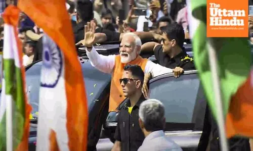 PM Modis roadshow in Vadodara: Colonel Sofias family also spotted