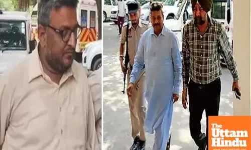 AAP MLA Raman Arora and ATP Sukhdev Vashisht Engage in Heated Exchange During Vigilance Interrogation