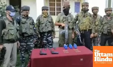 Two hybrid terrorists arrested with weapons in J&K’s Shopian