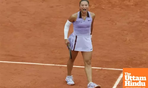 French Open: Chinas Zheng overcomes Arango; joining Paolini in third round in Paris
