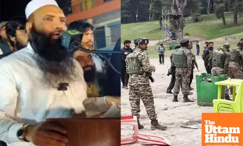 Pahalgam Attack Mastermind Saifullah Kasuri Resurfaces in Pakistan Rally; Hafiz Saeed’s Son Also Present