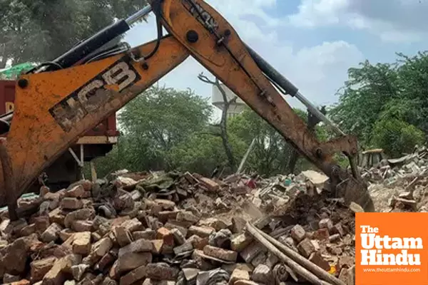 Ktaka govt demolishes illegal religious mutt in Belagavi after seer’s arrest Ktaka govt demolishes illegal religious mutt in Belagavi after seer’s arrest