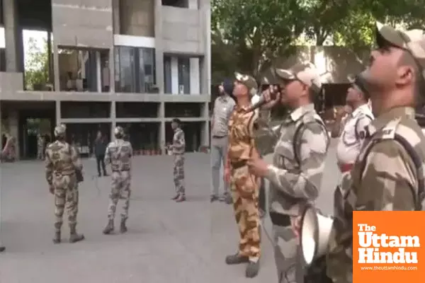 Bomb Threat Targets Haryana Secretariat and CM’s Residence; Security Tightened Bomb Threat Targets Haryana Secretariat and CM’s Residence; Security Tightened