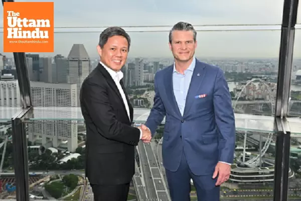 US Defence Secretary Hegseth in Singapore as Shangri-La Dialogue kicks off amid geopolitical tensions US Defence Secretary Hegseth in Singapore as Shangri-La Dialogue kicks off amid geopolitical tensions