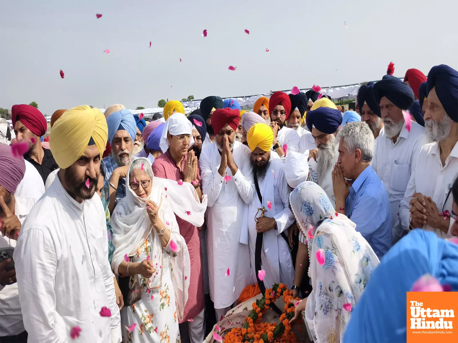Sukhdev Singh Dhindsa cremated with full state honours at his native village Ubhawal Sukhdev Singh Dhindsa cremated with full state honours at his native village Ubhawal