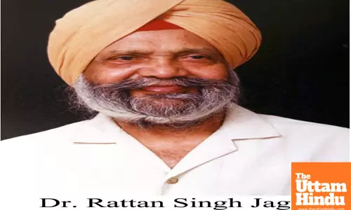 Dr. Rattan Singh Jaggis Antim Ardas & Bhog to be held on 1st June