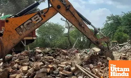 Ktaka govt demolishes illegal religious mutt in Belagavi after seer’s arrest