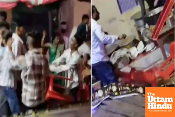 Airborne Argument: Wedding Celebration Turns into Brawl Over Coolers Airflow, Watch VIDEO Airborne Argument: Wedding Celebration Turns into Brawl Over Coolers Airflow, Watch VIDEO