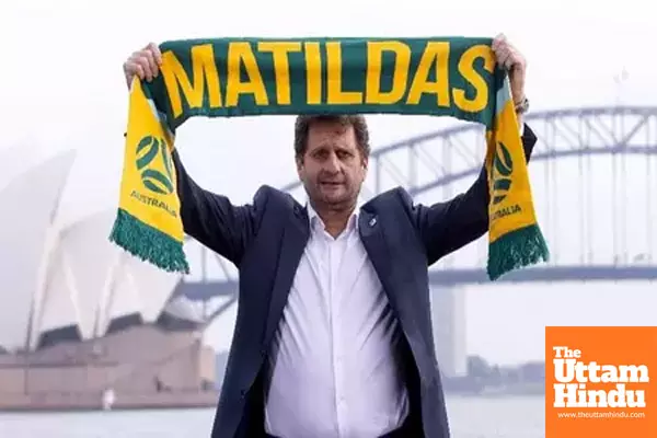 Former Lyon, Arsenal manager Montemurro named head coach of Australias Matildas Former Lyon, Arsenal manager Montemurro named head coach of Australias Matildas