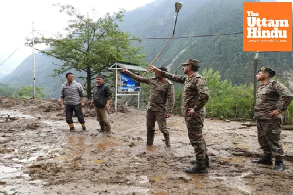 Sikkim: 3 dead as landslide strikes Indian Army camp, rescue ops underway Sikkim: 3 dead as landslide strikes Indian Army camp, rescue ops underway