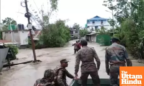 Landslide on Army camp in Sikkim: 3 Soldiers Martyred, 6 missing; Rescue Operation Intensified