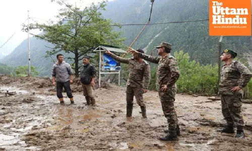 Sikkim: 3 dead as landslide strikes Indian Army camp, rescue ops underway
