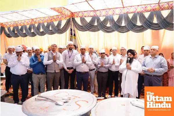 Indian Bank Organizes a Chhabeel Indian Bank Organizes a Chhabeel