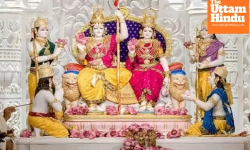 Ayodhya Witnesses Grand Pran Pratishtha of Ram Darbar as Vedic Chants Fill the Air on Ganga Dussehra