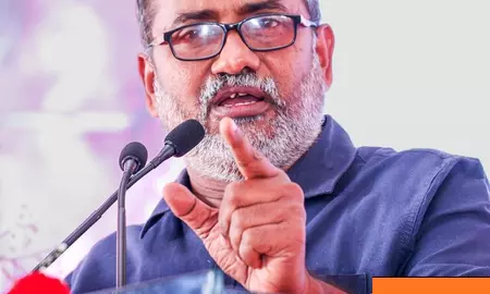 Kerala Minister boycotts Raj Bhavan environment day celebrations over Bharat Mata picture