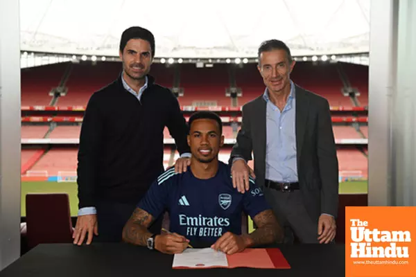 Arsenal defender Gabriel Magalhaes signs new long-term deal Arsenal defender Gabriel Magalhaes signs new long-term deal
