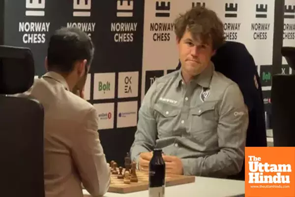 Carlsen clinches Norway Chess 2025 title after Gukesh falters Carlsen clinches Norway Chess 2025 title after Gukesh falters