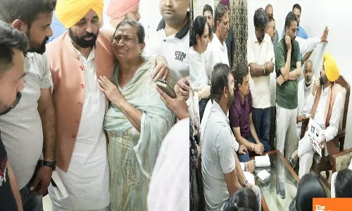 CM Offers Healing Touch to Bereaved Families in Samana