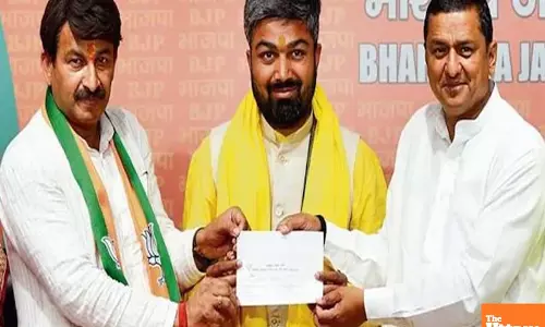 Couldnt save myself says Manish Kashyap after resigning from BJP, told the reason on facebook live