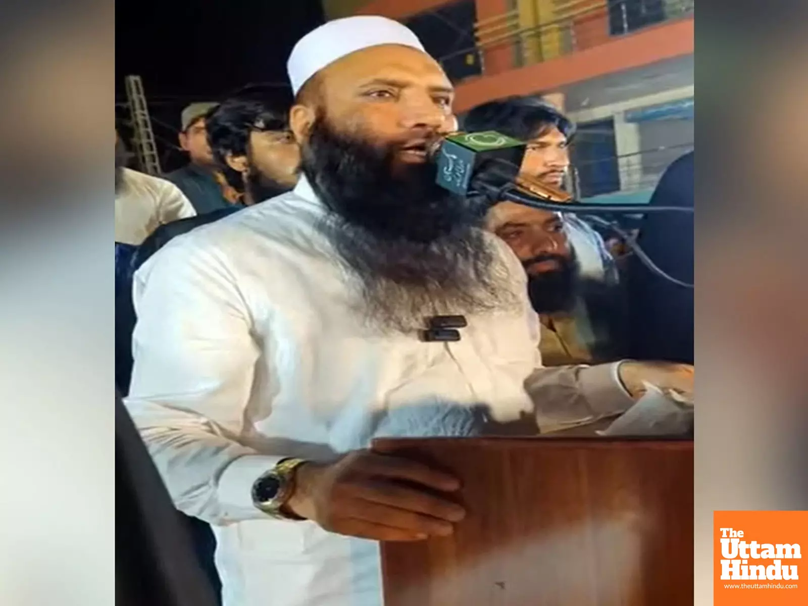 From Terror to Politics: Saifullah Boasts Nuke Test, Shares Stage (and Poster) with Pak Army Chief From Terror to Politics: Saifullah Boasts Nuke Test, Shares Stage (and Poster) with Pak Army Chief