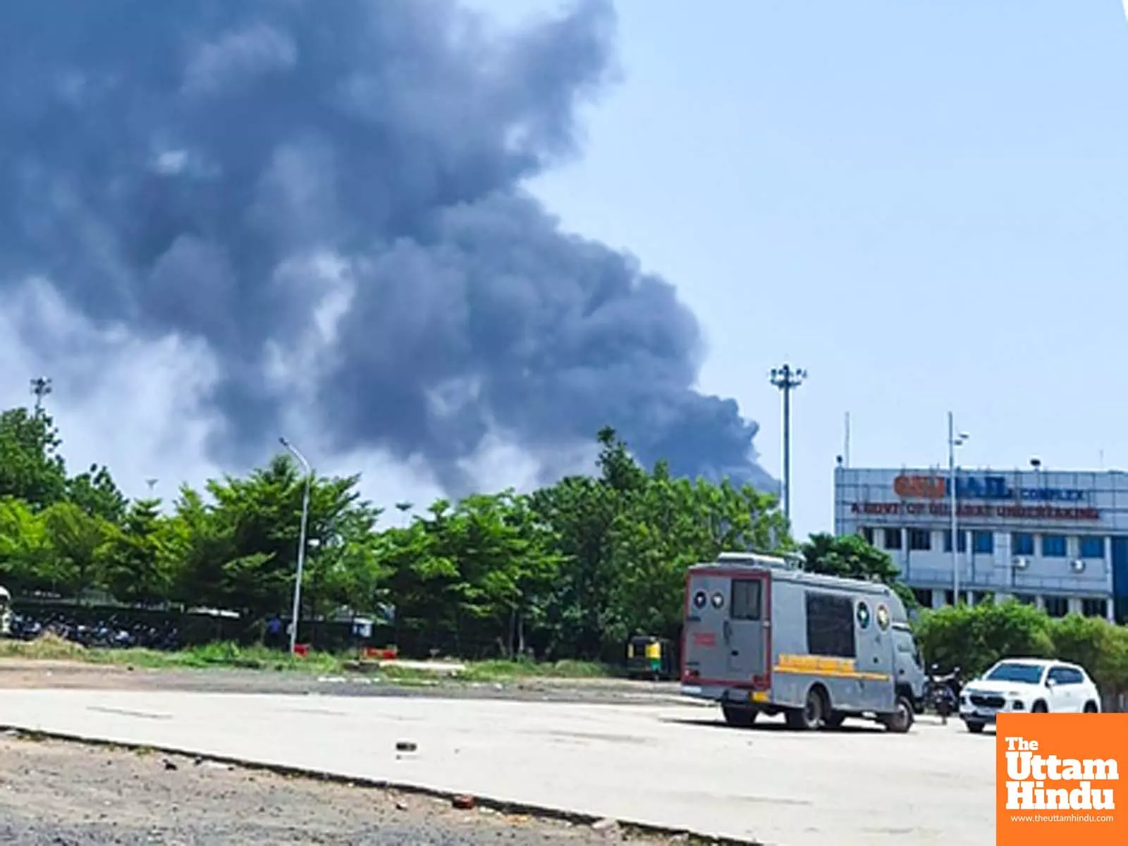 Air India Plane Crashes Near Ahmedabad Airport, 242 Passengers on Board Air India Plane Crashes Near Ahmedabad Airport, 242 Passengers on Board