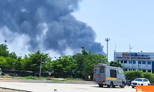 Air India Plane Crashes Near Ahmedabad Airport, 242 Passengers on Board