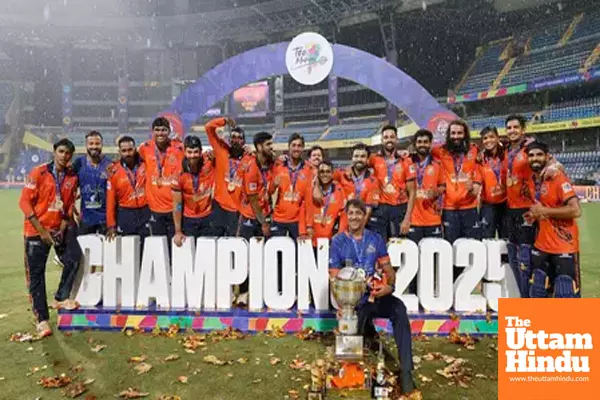 Mumbai South Central Maratha Royals crowned T20 Mumbai League 2025 champions Mumbai South Central Maratha Royals crowned T20 Mumbai League 2025 champions