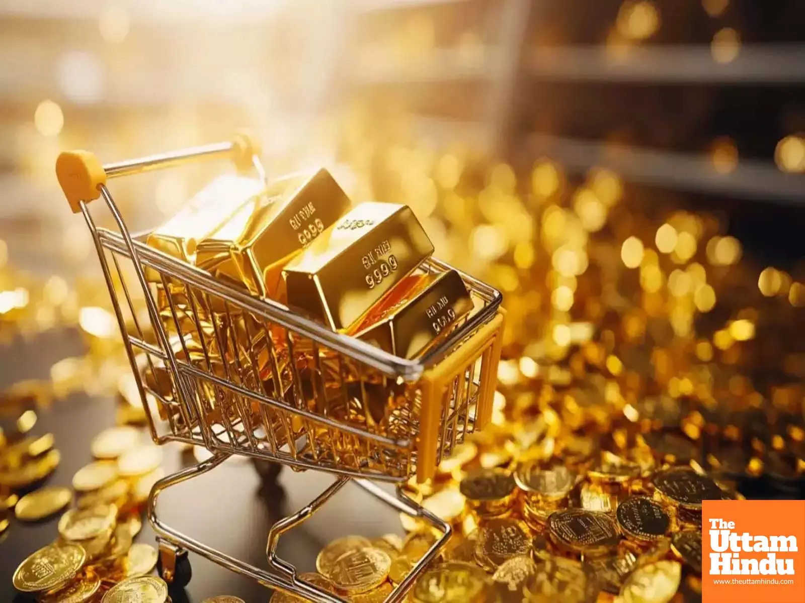 Gold rate breaks record, crosses Rs 1 lakh Gold rate breaks record, crosses Rs 1 lakh