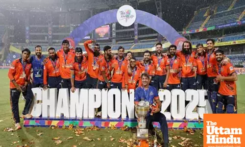 Mumbai South Central Maratha Royals crowned T20 Mumbai League 2025 champions