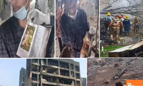 Plane Wreck Burns, But Gita Stands Untouched – A Spiritual Sign in Ahmedabad  Air Tragedy !