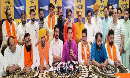 AAP Strengths in Ludhiana West! Hundreds of Congress, BJP and Akali Dal Leaders Join the Party