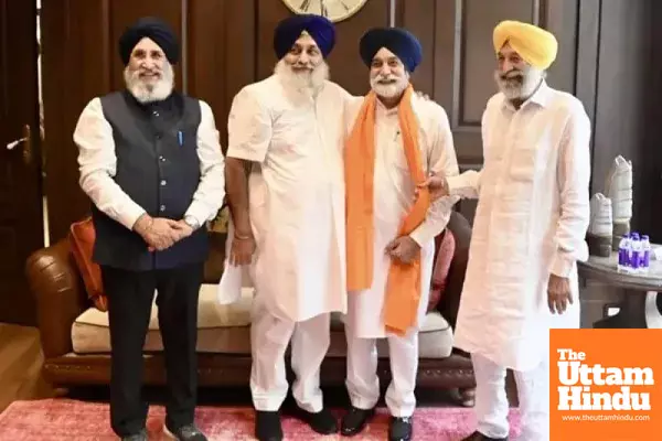 Former Minister Sikander Singh Maluka Returns to Akali Dal, Sukhbir Badal Expresses Joy Former Minister Sikander Singh Maluka Returns to Akali Dal, Sukhbir Badal Expresses Joy