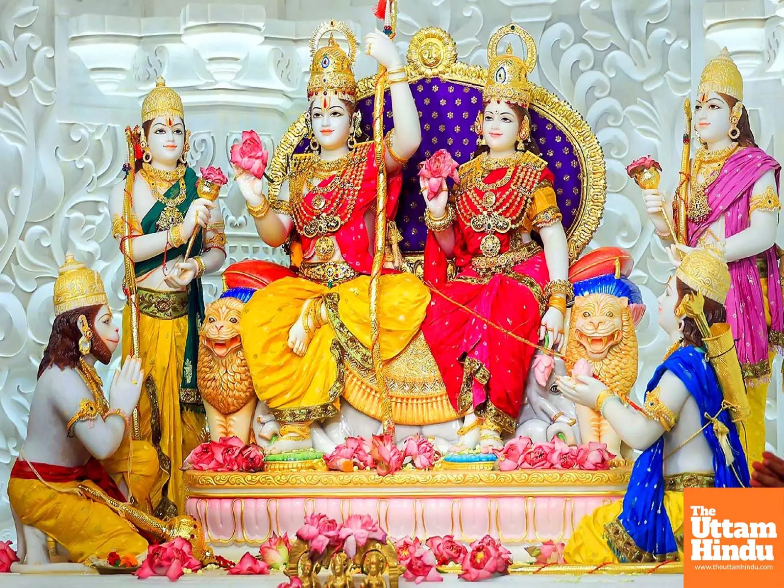 Ram Darbar at Ayodhya Temple opens for public darshan Ram Darbar at Ayodhya Temple opens for public darshan