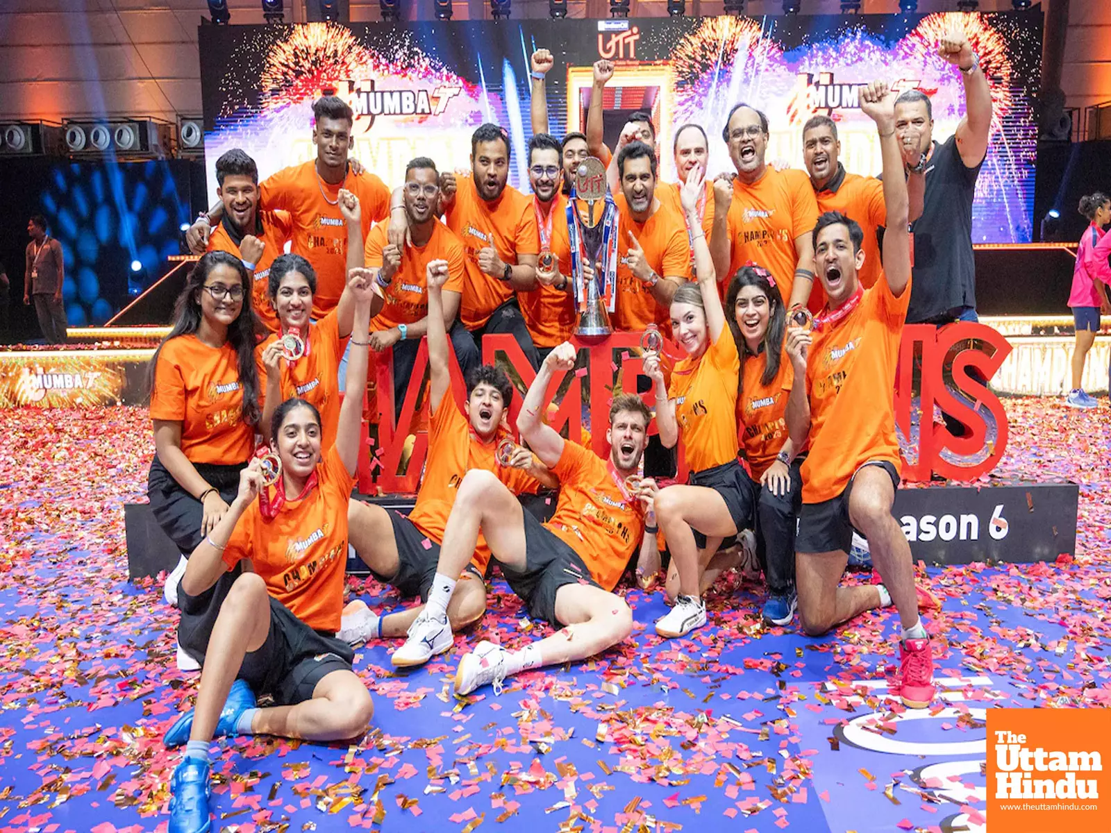 UTT Season 6: U Mumba TT clinch maiden title with 8-4 win over Jaipur Patriots UTT Season 6: U Mumba TT clinch maiden title with 8-4 win over Jaipur Patriots